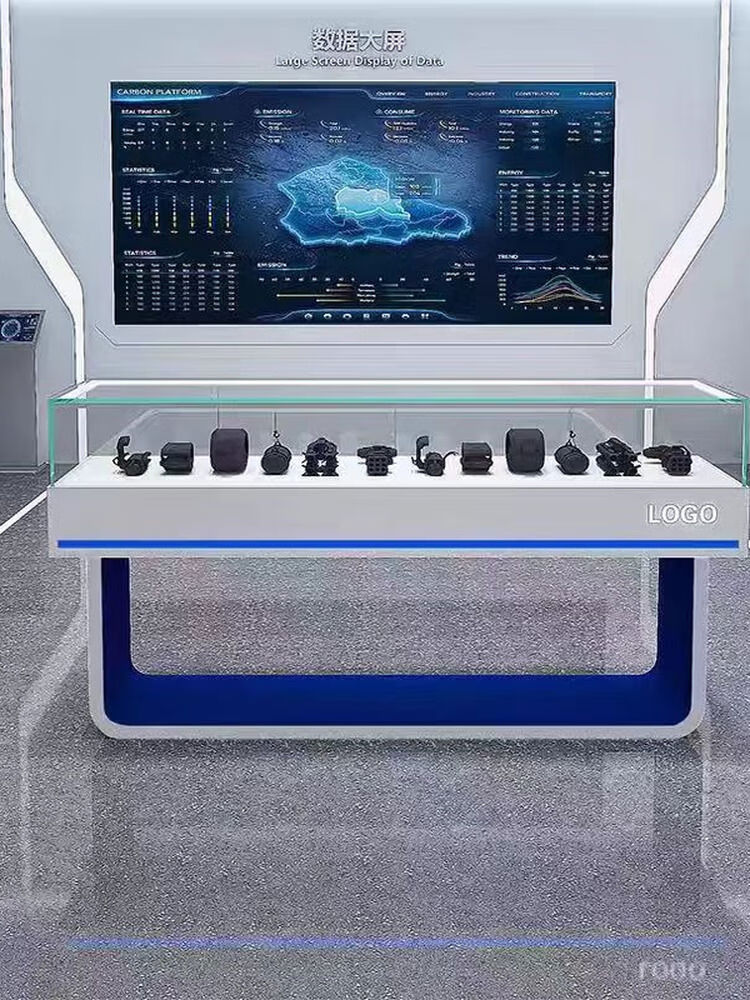 語森憶創意烤漆產品展示柜 科技與美學的融合，打造沉浸式數字創意展覽新體驗
